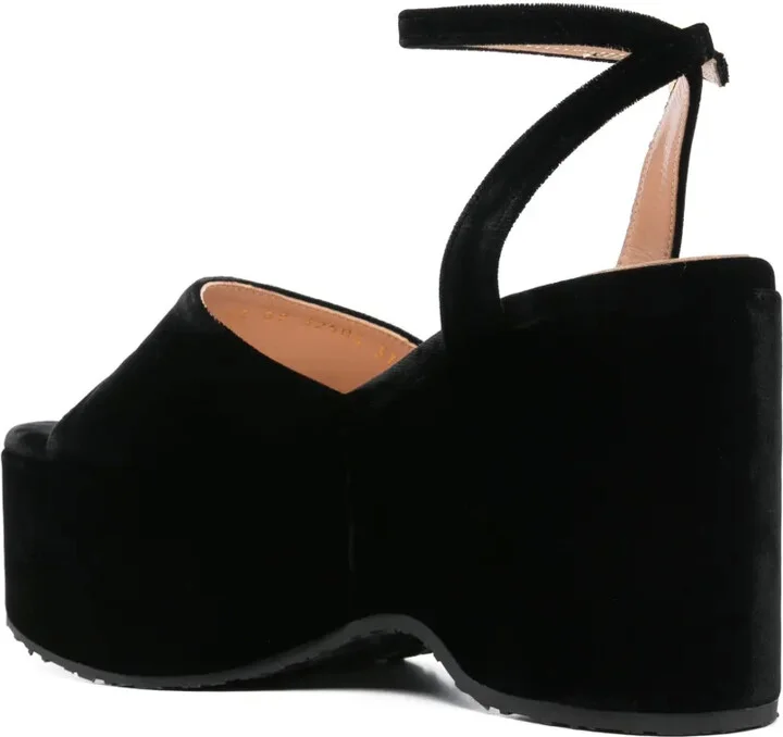 105mm Velvet Sandals - Image 3