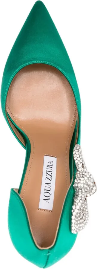 105mm Very Bow Tie Crystal pumps - Image 4