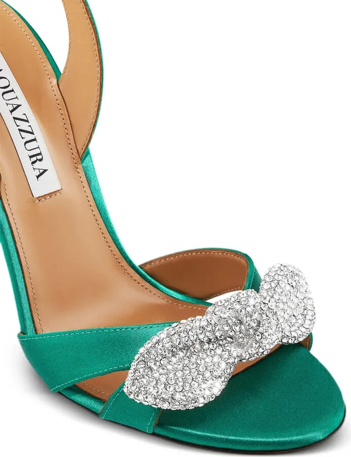 105mm Very Bow Tie Crystal sandals - Image 5