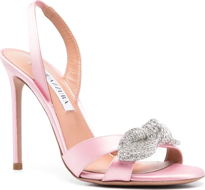 105mm Very Bow Tie Crystal sandals - Image 2