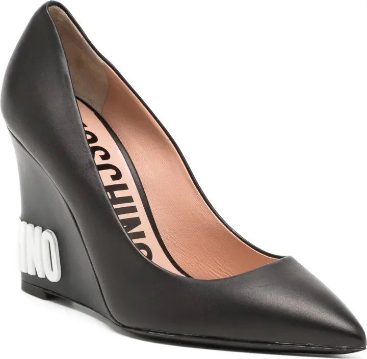 105mm Wedge Heel Pumps - Image 2