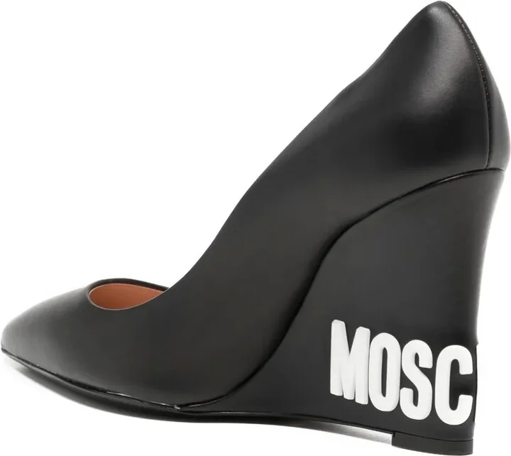 105mm Wedge Heel Pumps - Image 3