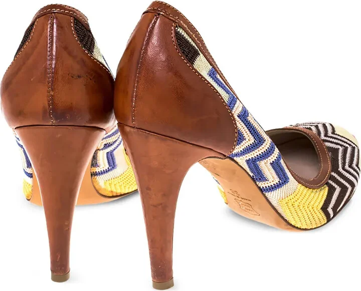 105mm Zigzag-Knit Pumps - Image 4