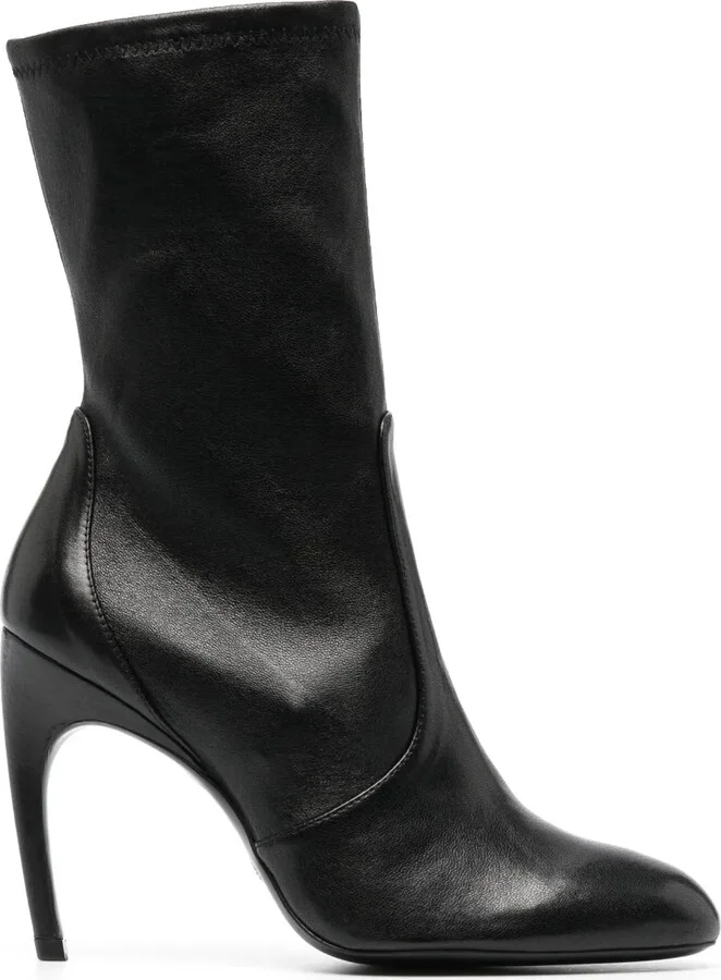 108mm Leather Boots