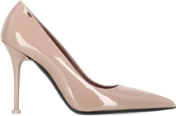10mm Décolleté pointed-toe pumps