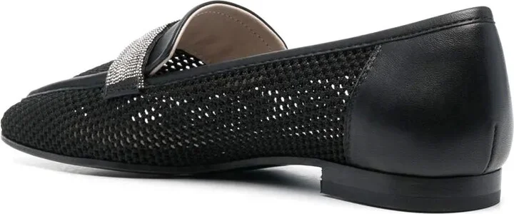 10mm Mesh Square-Toe Loafers - Image 3