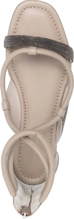 10mm Open-Toe Crystal-Embellished Sandals - Image 4