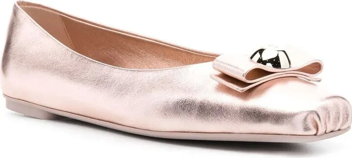 10mm Pina bow-detail ballerinas - Image 2