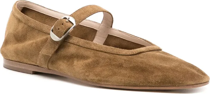 10mm Suede Mary Jane Ballerina - Image 2