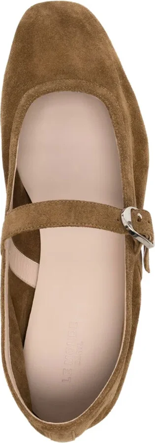 10mm Suede Mary Jane Ballerina - Image 4