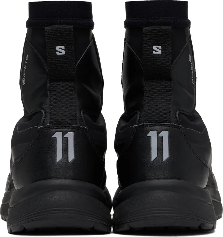 11 by Boris Bidjan Saberi Black Salomon Edition Bamba 2 High GTX V2 Sneakers - Image 2