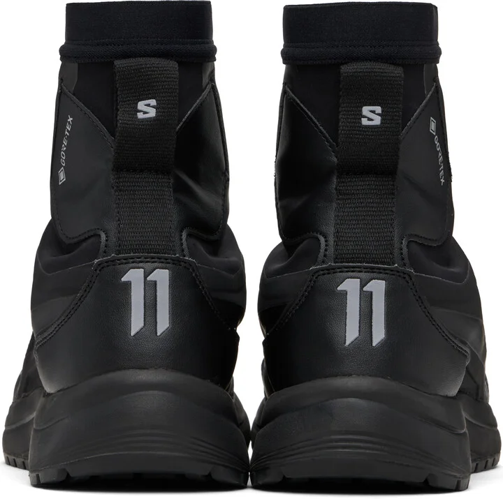 11 by Boris Bidjan Saberi Black Salomon Edition Bamba 2 High GTX V2 Sneakers - Image 2