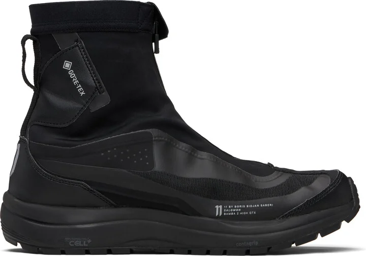 11 by Boris Bidjan Saberi Black Salomon Edition Bamba 2 High GTX V2 Sneakers