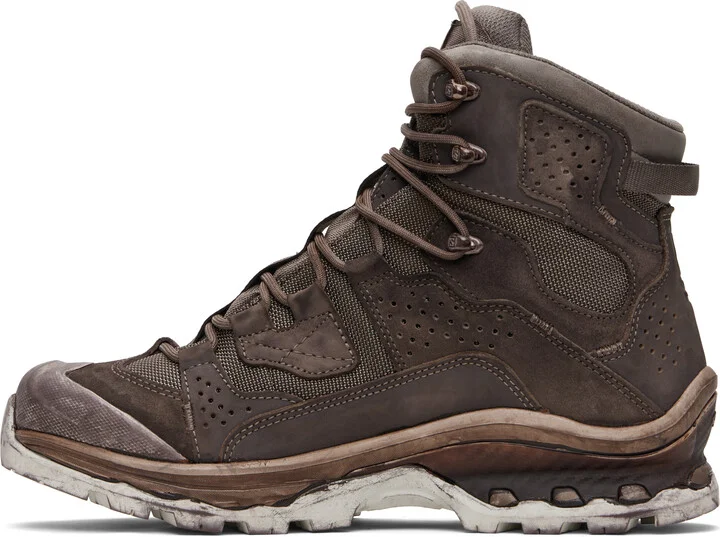 11 by Boris Bidjan Saberi Brown Salomon Edition 2 GTX Boots - Image 3