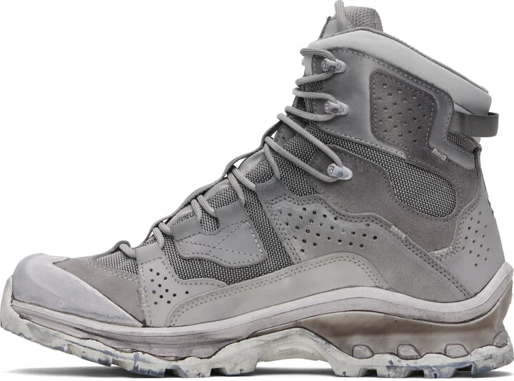 11 by Boris Bidjan Saberi Gray Salomon Edition 2 GTX Boots - Image 3
