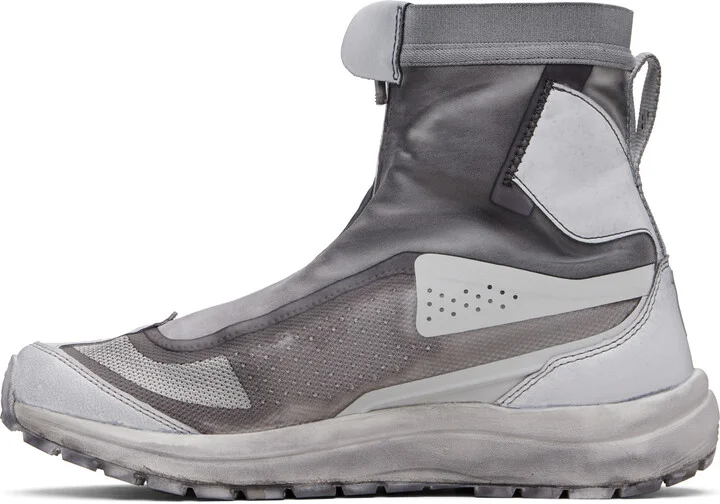 11 by Boris Bidjan Saberi Gray Salomon Edition Bamba 2 High V2 Sneakers - Image 3