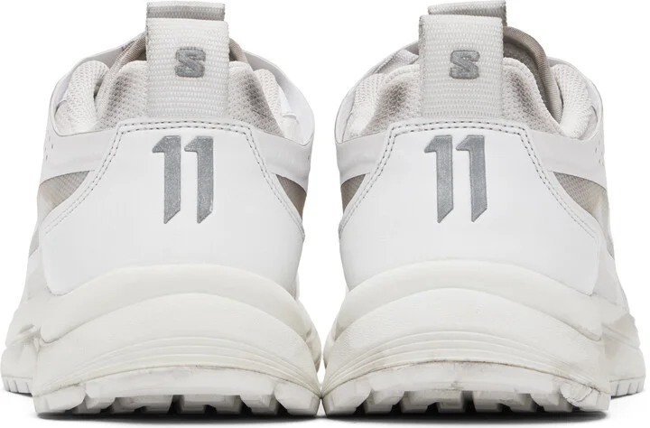 11 by Boris Bidjan Saberi Gray Salomon Edition Bamba 2 Low V2 Sneakers - Image 2