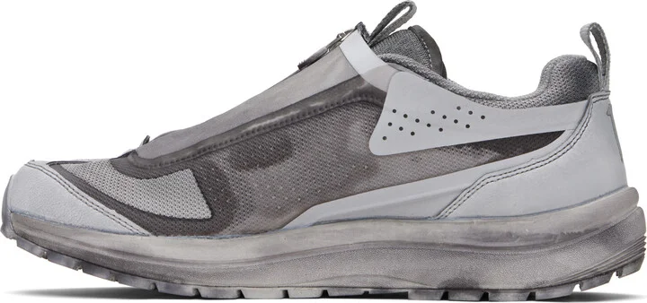 11 by Boris Bidjan Saberi Gray Salomon Edition Bamba 2 Low V2 Sneakers - Image 3