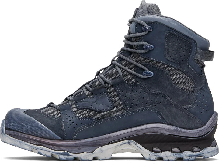 11 by Boris Bidjan Saberi Navy Salomon Edition 2 GTX Boots - Image 3
