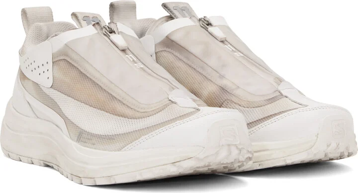 11 by Boris Bidjan Saberi Off-White Salomon Edition Bamba 2 Low V2 Sneakers - Image 4