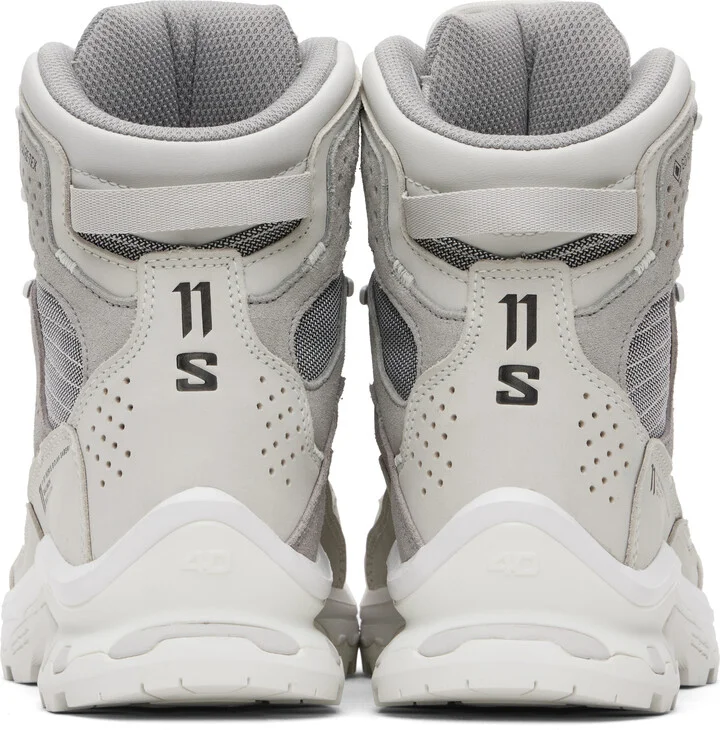 11 by Boris Bidjan Saberi White Salomon Edition 2 GTX Boots - Image 2