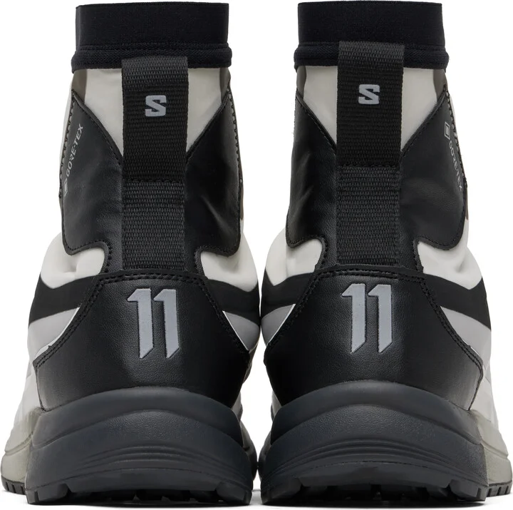 11 by Boris Bidjan Saberi White Salomon Edition Bamba 2 High GTX V2 Sneakers - Image 2