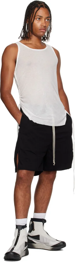 11 by Boris Bidjan Saberi White Salomon Edition Bamba 2 High GTX V2 Sneakers - Image 5