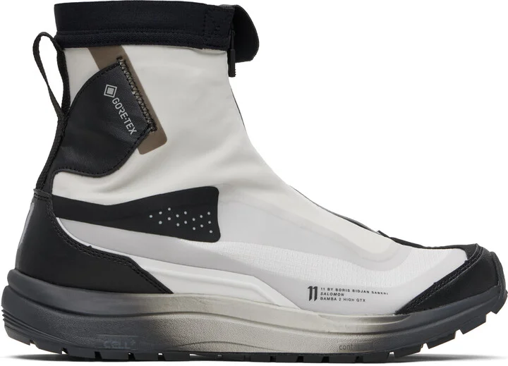 11 by Boris Bidjan Saberi White Salomon Edition Bamba 2 High GTX V2 Sneakers