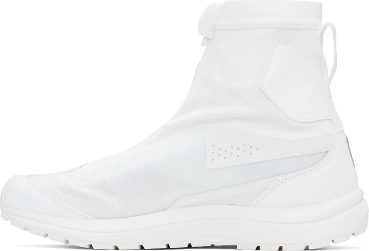 11 by Boris Bidjan Saberi White Salomon Edition Bamba 2 High V2 Sneakers - Image 3