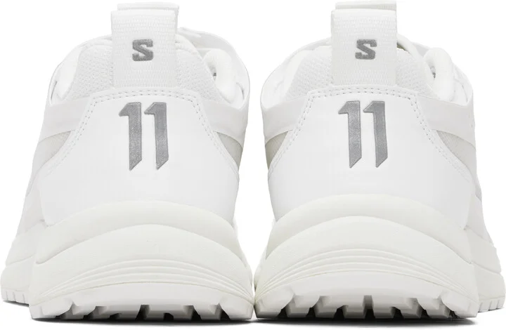 11 by Boris Bidjan Saberi White Salomon Edition Bamba 2 Low V2 Sneakers - Image 2