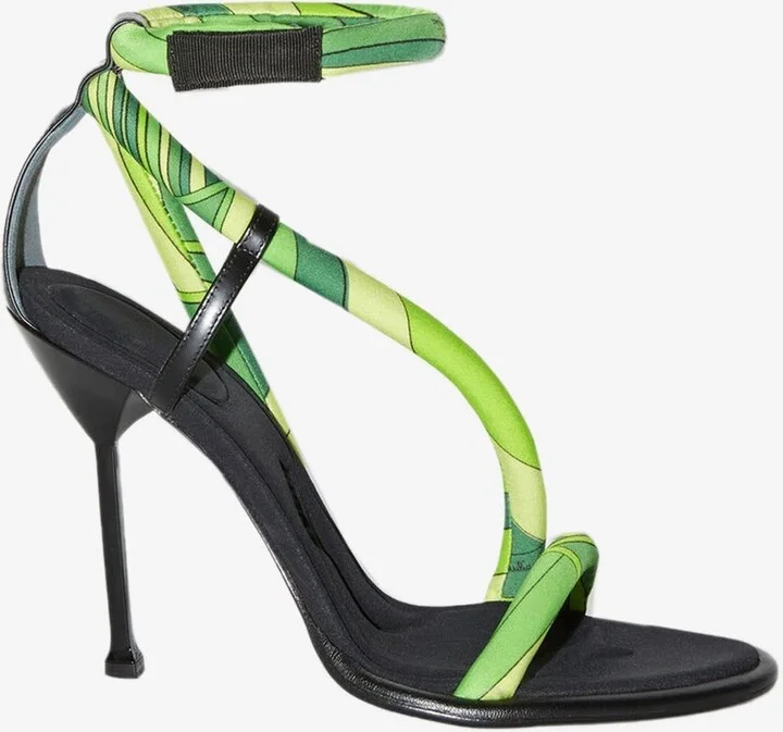 110 Lee Iride Print Sandals