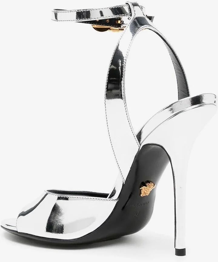 110 Metallic Leather Sandals - Image 2
