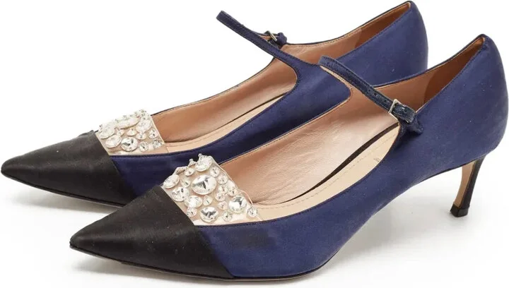 110m Crystal-Embellished Pumps - Image 3