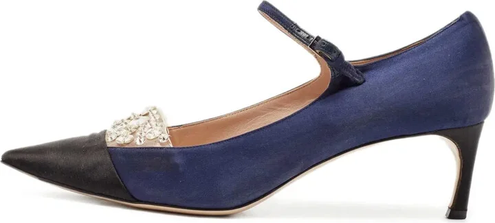 110m Crystal-Embellished Pumps