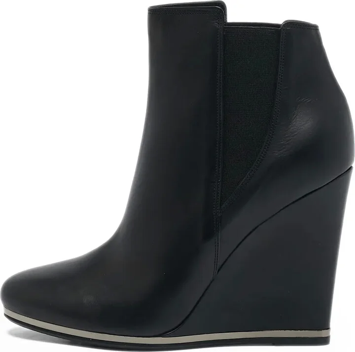 110m Pre-owned wedge ankle boots