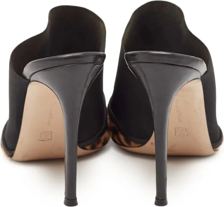 110mm Alise leopard-print open-toe sandals - Image 4