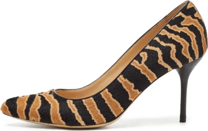 110mm Animal-Print Pumps