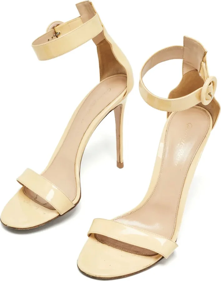 110mm Ankle-Strap Heeled Sandals - Image 3