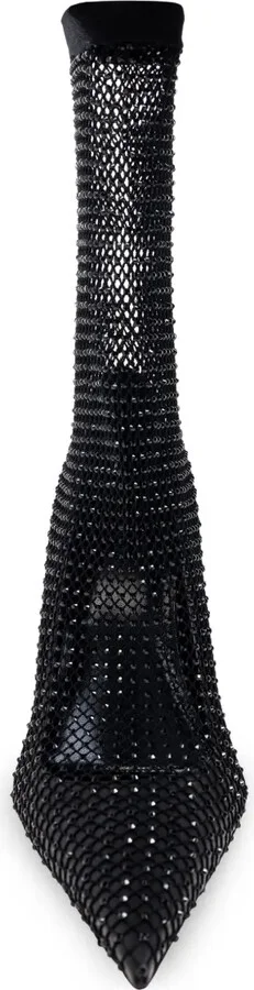 110mm Avenue fishnet booties - Image 4