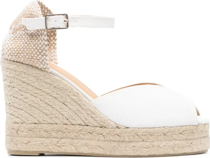 110mm Bianca espadrilles
