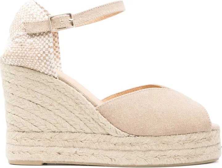 110mm Bianca espadrilles