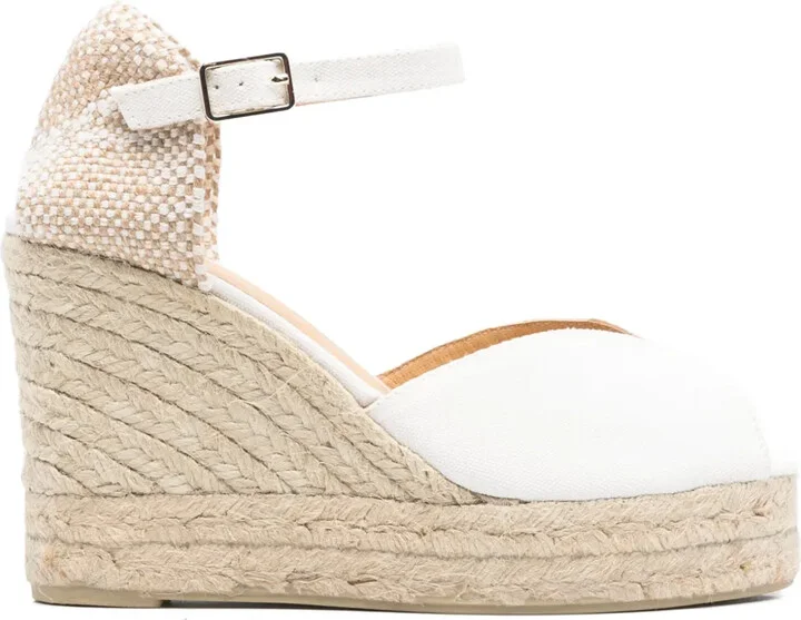 110mm Bianca espadrilles