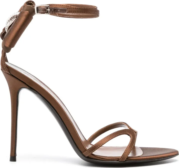 110mm Bow-Detailed Sandals
