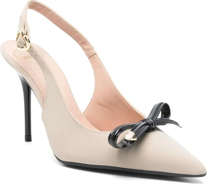 110mm Bow-Embellished Pumps - Image 2