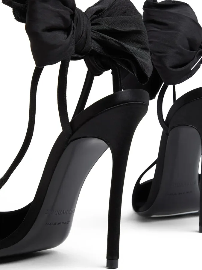 110mm Bow-Embellished Pumps - Image 4