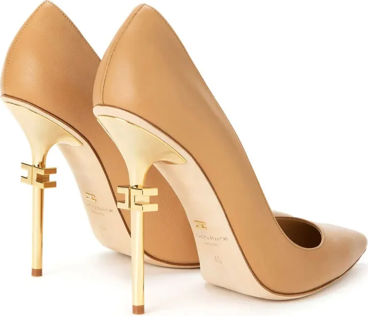 110mm Branded-Heel Pumps - Image 3