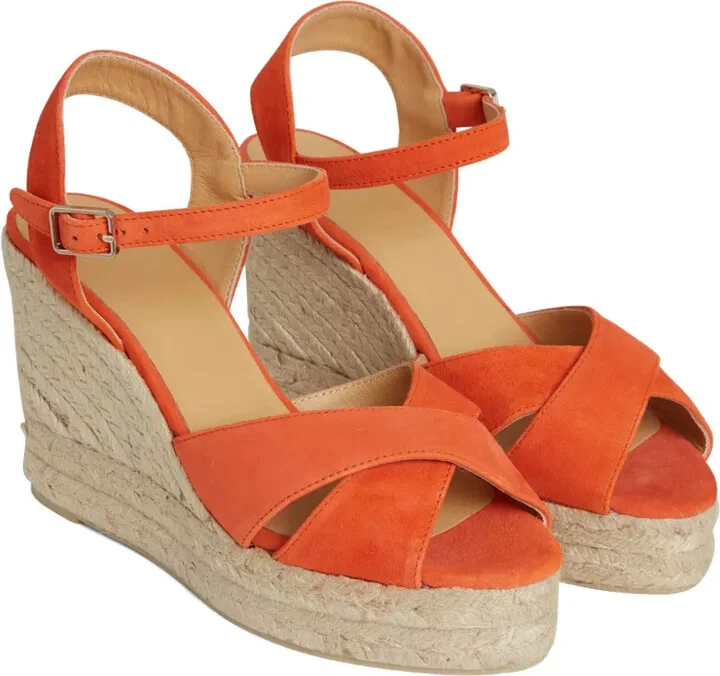 110mm Bromelia suede wedge espadrilles - Image 2