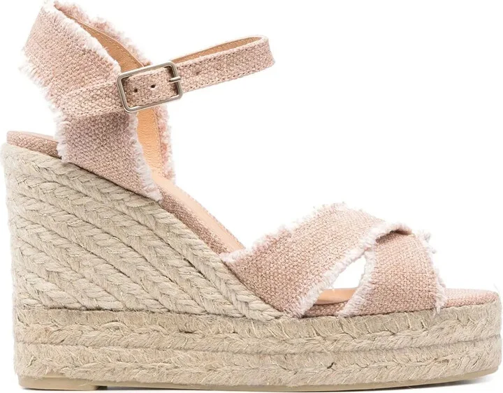 110mm Bromelia wedge espadrilles