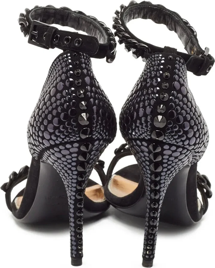 110mm Chain Embellishment Sandals - Image 2