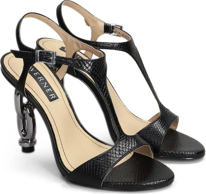 110mm Chain-Heel Sandals - Image 2
